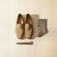 HONEY SUEDE PENNY LOAFER