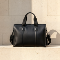 THE STRUCTURED LEATHER BRIEFCASE