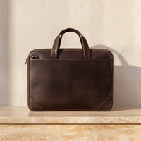 CRAZY HORSE LEATHER BRIEFCASE