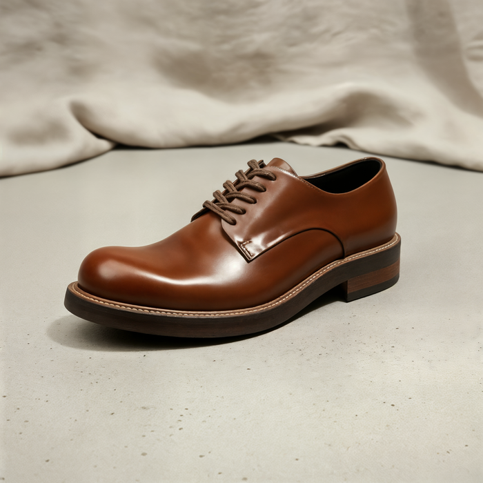 CORDOVAN TAN GOODYEAR DERBY