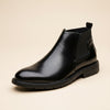 WINTER CHELSEA LEATHER ANKLE BOOT