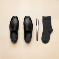 UNSTRUCTURED GRAIN PENNY LOAFER