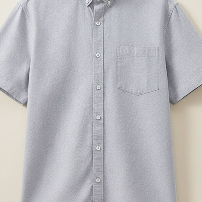 OXFORD SHORT-SLEEVE BUTTON-DOWN SHIRT