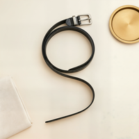 DOUBLE WRAP MINIMAL LEATHER BELT