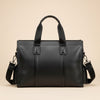 STRUCTURED LEATHER BRIEFCASE BAG