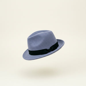 WOOL FELT TEARDROP FEDORA