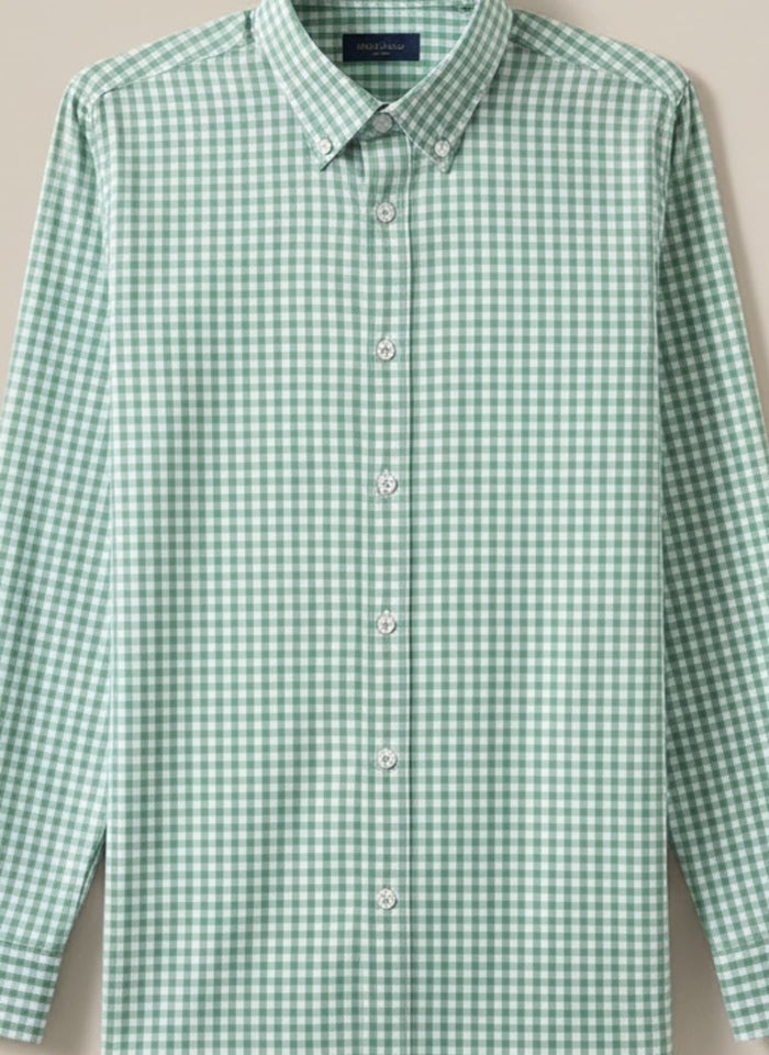 COTTON TENCEL CHECK SHIRT