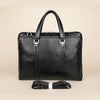 STRUCTURED LEATHER EXECUTIVE BRIEFCASE