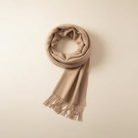PURE WOOL FRINGE STOLE