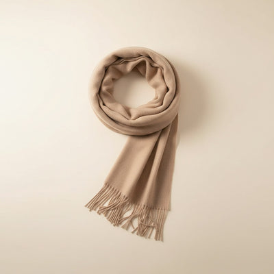 PURE WOOL FRINGE STOLE