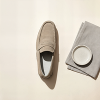 SAND SUEDE PENNY LOAFER