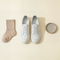 PERFORATED LEATHER BROGUE SNEAKER