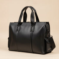 THE STRUCTURED LEATHER BRIEFCASE