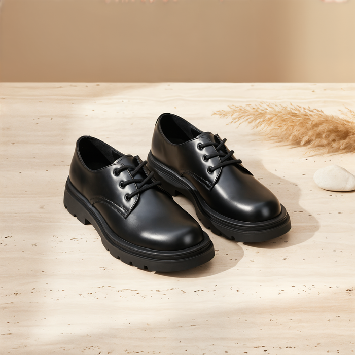 LUG SOLE LEATHER DERBY
