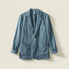 WASHED LINEN UNSTRUCTURED BLAZER