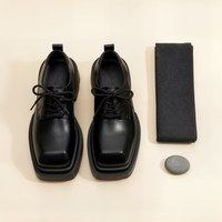 SQUARE-TOE LUG DERBY